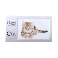 I Love My Cat Photo Frame